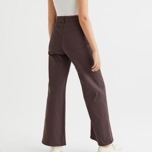 H&M Brown Twill Pants